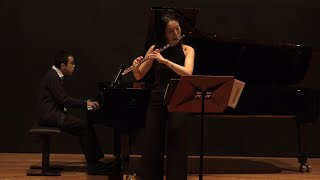 H.Dutilleux-Sonatine for flute and Piano,Flute:Yajie Wang Piano:Masahiro Masumi