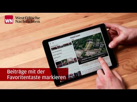 Tutorial: WN News-App für iPad