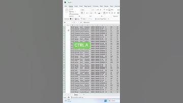 How to clean up messy data without touching the mouse. 🤯 #excel #sheets