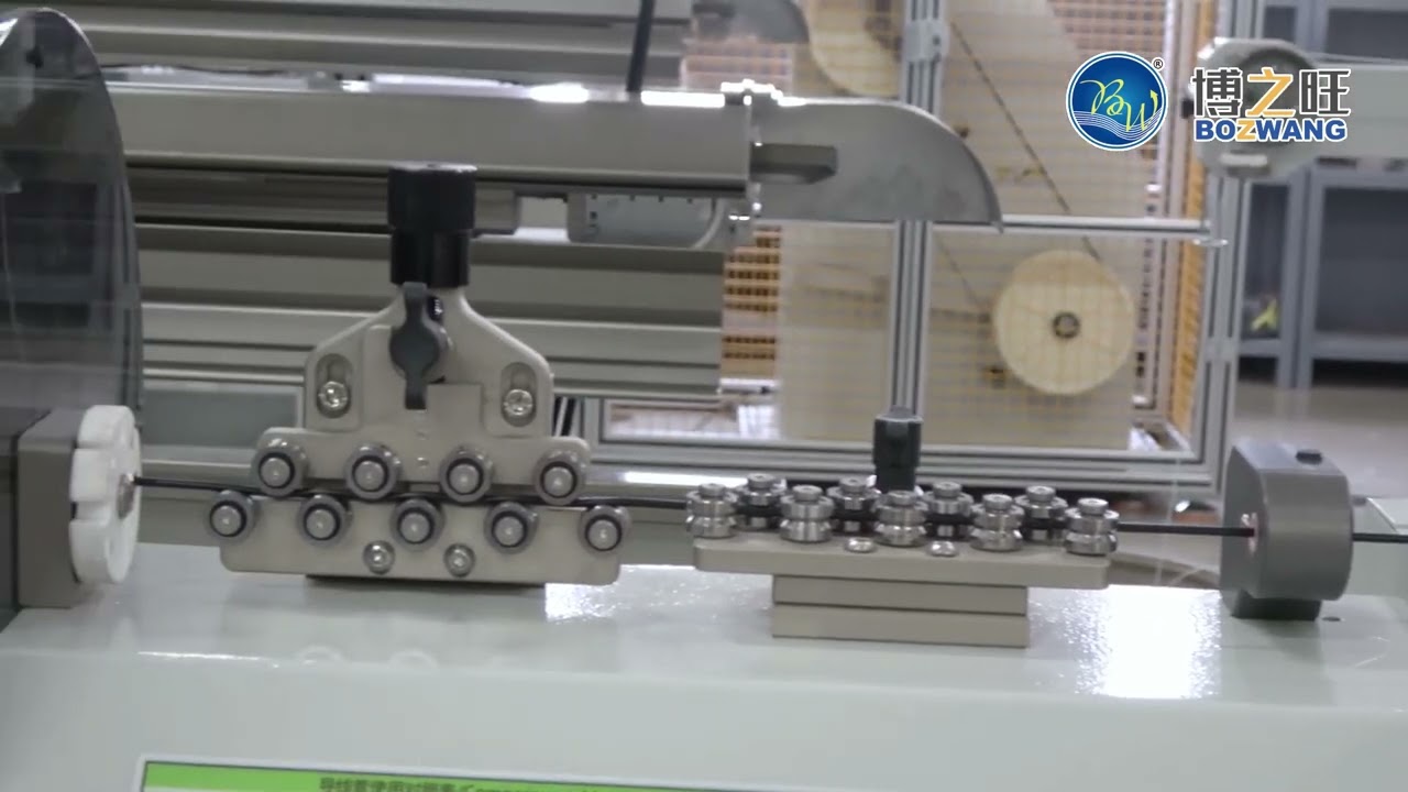 BZW 886QS FAKRA Automatic Coaxial Wire Cutting Rotary Cable Stripping Machine FAKRA Production Line