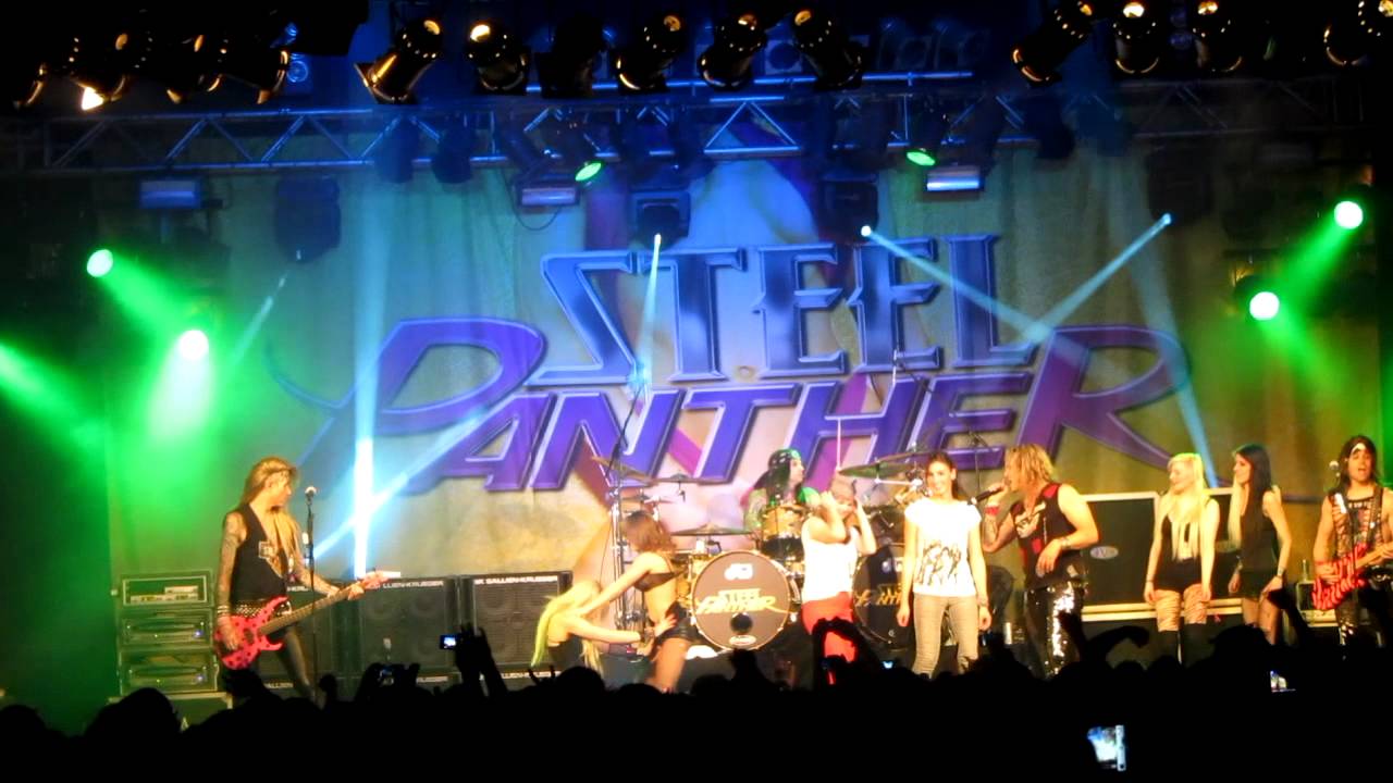 Steel Panther Party All Day LIVE Live Music Hall Cologne 20.03.2012