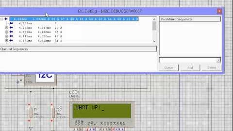 Communication using I2C between two AVR microcontroller [simulated]