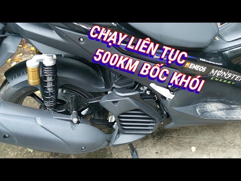 Video Chạy liên tục 500km NVX 155 VVA V2 bốc khói sức mạnh - youtube