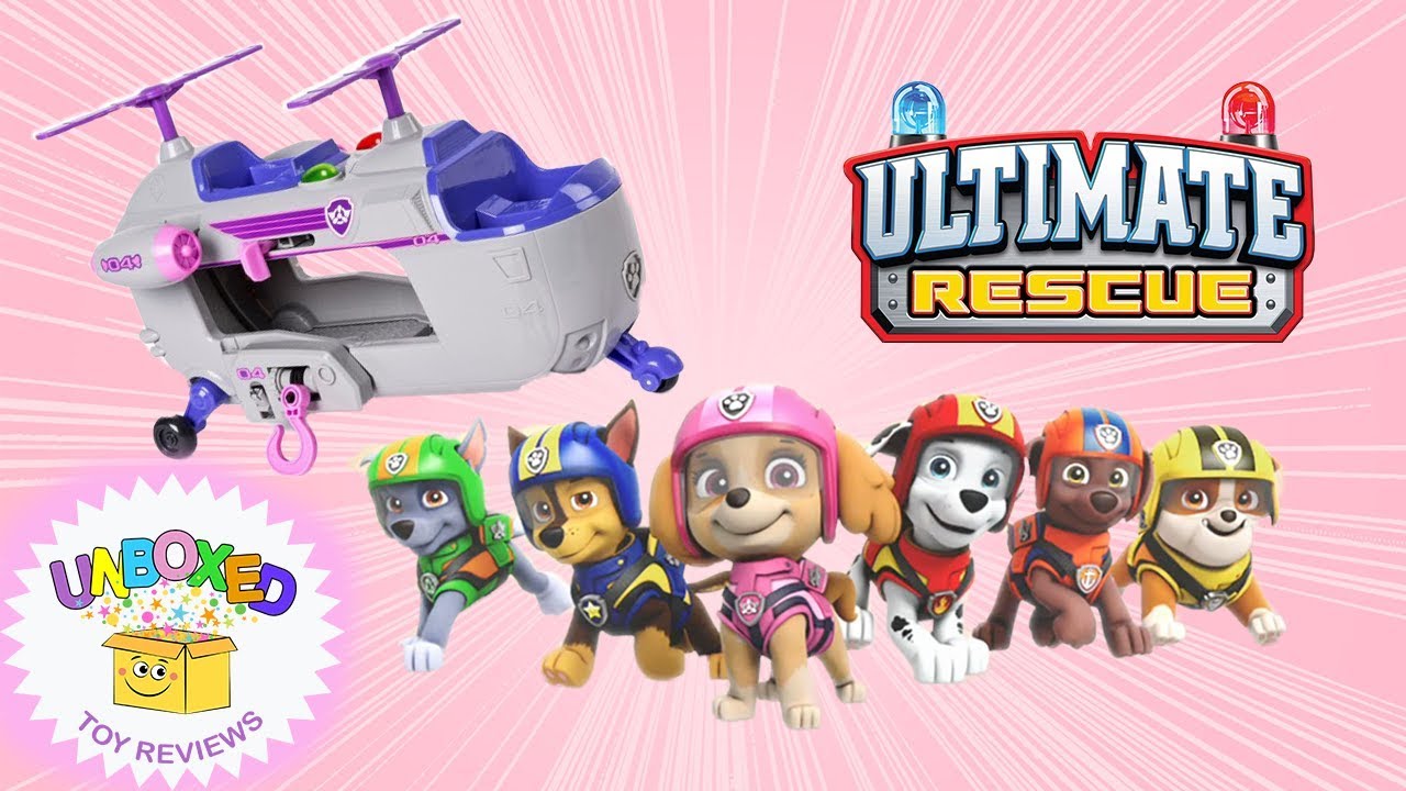 magic crayon kit Paw Patrol Ultimate Helicopter | Toys Unboxing