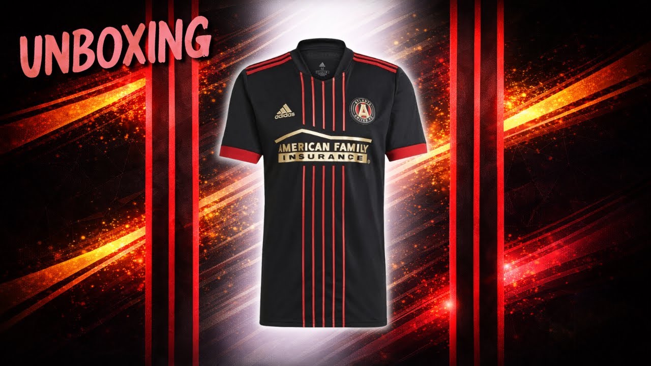 Atlanta United jersey home kit 21/22 (Heat RDY) Unboxing & Review / ASMR