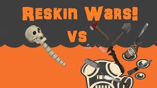 Bat Outta Hell vs Stock Melee, Reskin Wars!(Season 2, Episode 5)