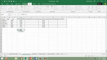 Commonly Used Excel Functions-Not Function