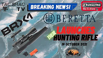 BERETTA BRX 1 HUNTING RIFLE LAUNCH