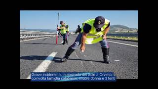Grave Incidente Su Autostrada Del Sole A Orvieto