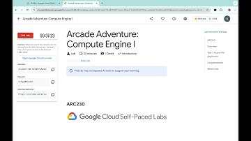 Arcade Adventure: Compute Engine I | #qwiklabs | #ARC230 | [With Explanation🗣️]