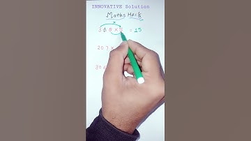 multiplication with 5 , multiple short trick #shorts  #reels