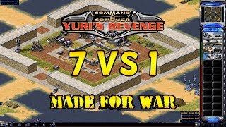 Red Alert 2 - Made For War - 7 brutals vs 1
