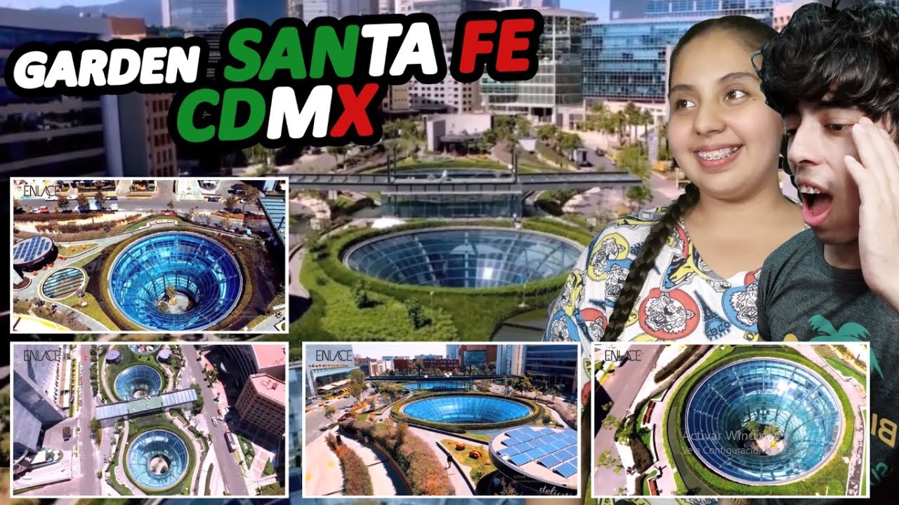 🇲🇽 CDMX TIENE un PARQUE con CENTRO COMERCIAL SUBTERRÁNEO, Garden SANTA ...