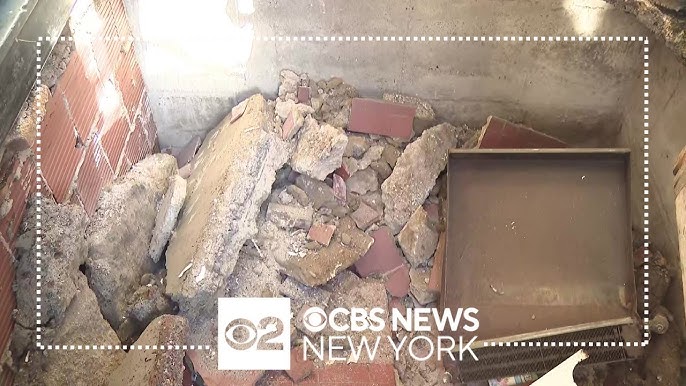 Floor Collapses Inside Lobby Of Queens Apartment Building