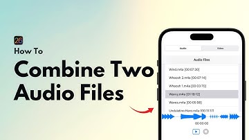 How To Combine Two Audio Files On iPhone (iOS 18/18.5) | Merge Audio Files