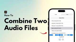 How To Combine Two Audio Files On iPhone (iOS 18/18.5) | Merge Audio Files