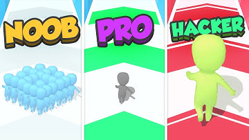 🕹 NOOB vs PRO vs HACKER in Count Masters