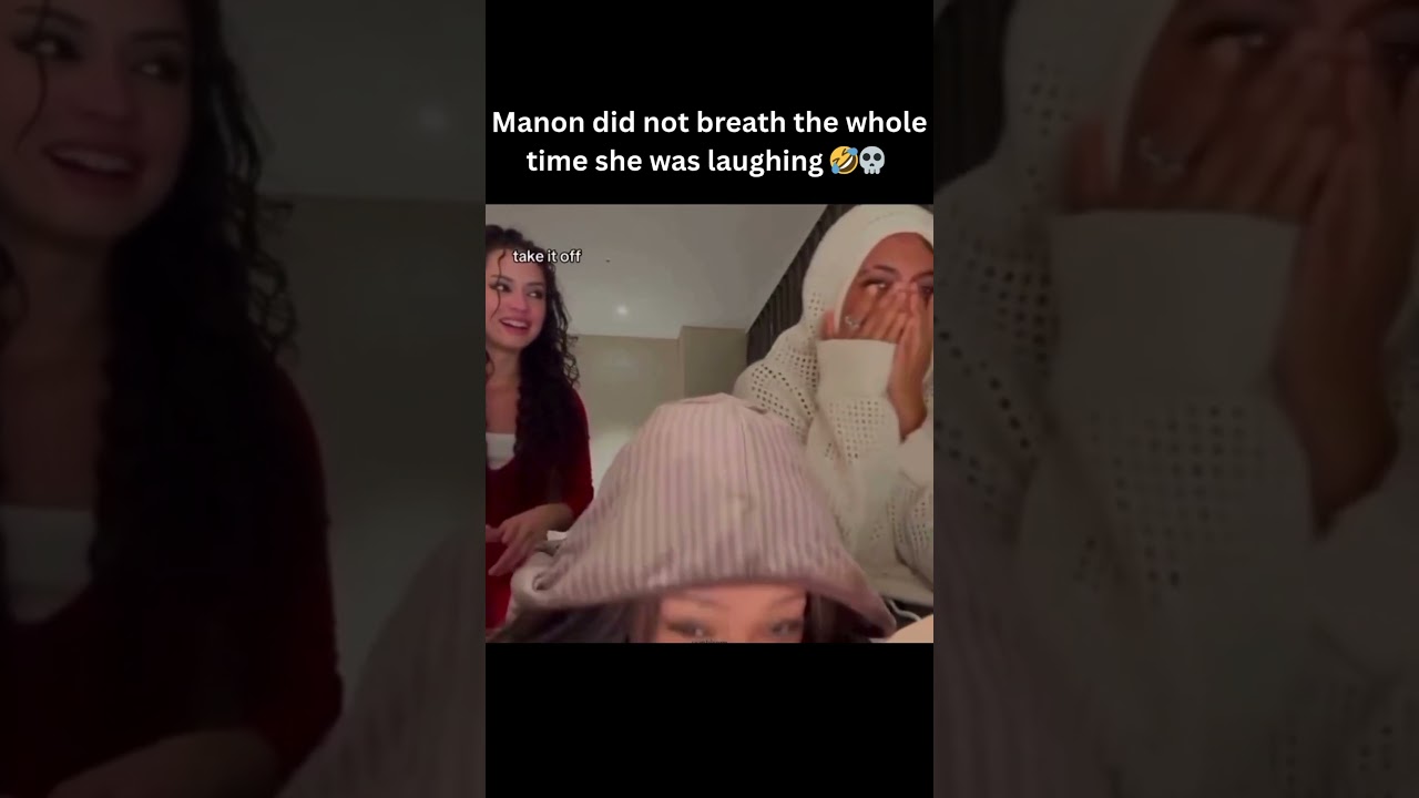 Manon did not breath the whole time she was laughing 🤣💀 