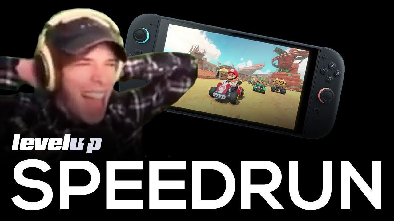 Veamos el nuevo Nintendo Switch 2 y... ¡ES IGUAL! - SPEEDRUN - YouTube