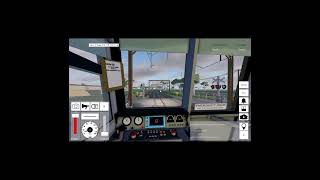 En cabine sur Trainways sur la Fremont LINE avec un ensemble T.(Australie)