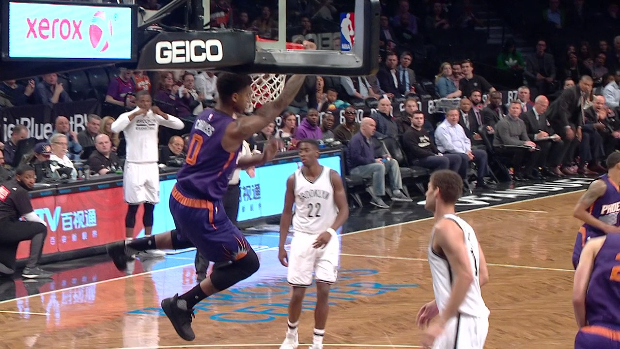 Marquese Chriss with a Thunderous Alley-Oop in Brooklyn | March 23, 2017