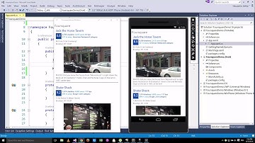 Webinar : Xamarin Forms [Foursquare API, REST] Part8
