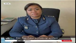 Man arrested in connection with Zuma’s accident