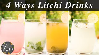 4 Ways Litchi Drinks