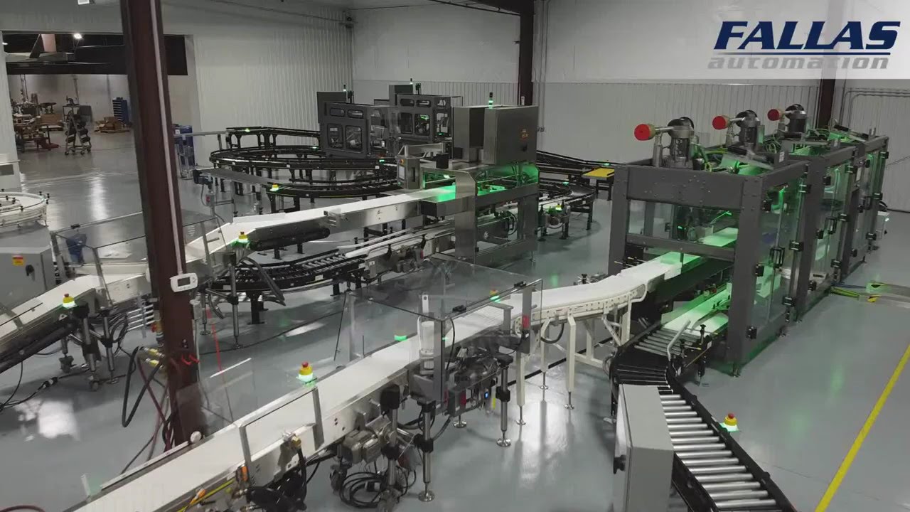 Fully Engineered Case Packing Systems YouTube