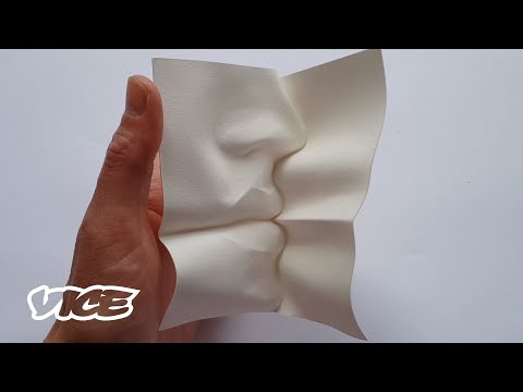 Video: Sculptural Unitatea de ședere inspirată de arta Origami: 