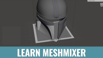 How to use Meshmixer: Break a model in parts