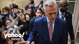 Kevin McCarthy falls short in first votes to be House speaker