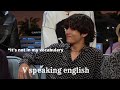 V (Kim Taehyung) speaking English for 612 seconds