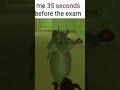 Me before the exam