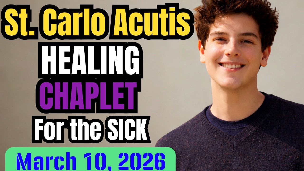 GOD CAN HEAL WHAT SEEMS IMPOSSIBLE! – St Carlo Acutis HEALING Chaplet – Powerful Prayer for Healing