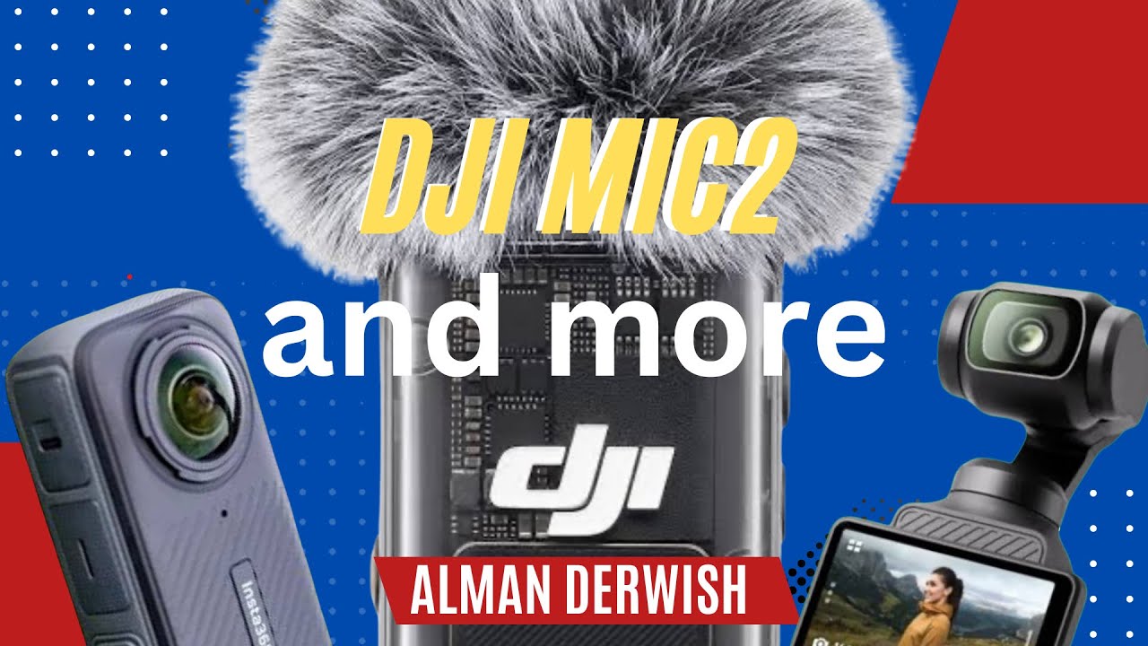 DJI Mic2 Sender für Fremdmikrofone - YouTube