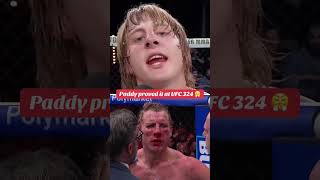 Paddy Pimblett was tough as nails against Justin Gaethje at #UFC324 👏 (h/t @cagewarriors/TT)