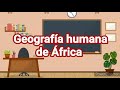Geografía humana de África