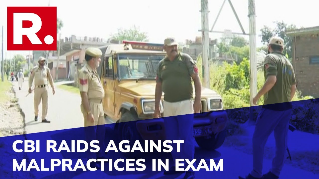 CBI Raids Linked To J&K Sub Inspector Recruitment Scam Underway At 33 Locations Across Country