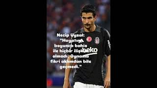 Necip Uysal Hayatım Boyunca Bahis Ile Hiçbir Ilişkim Olmadı. Oynama Fikri Aklımdan Bile Geçmedi.