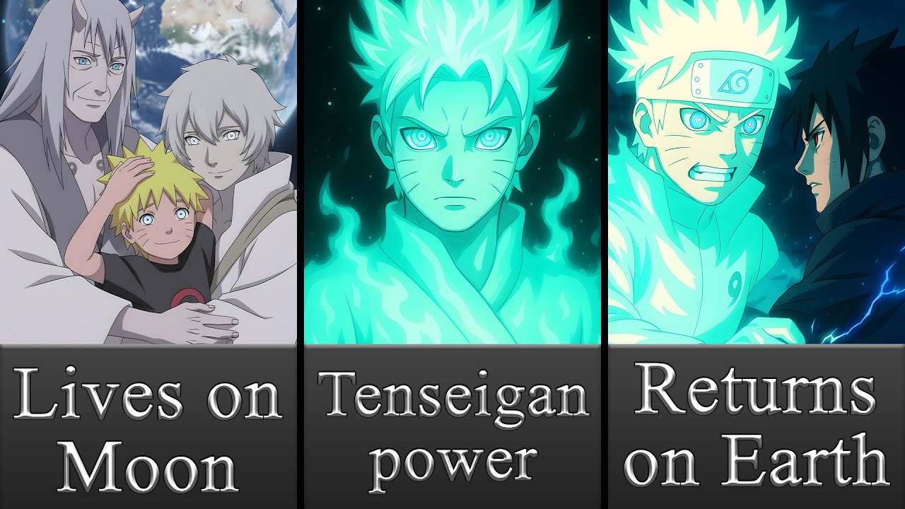 What if Naruto Was Raised by Hamura and Toneri on the Moon?