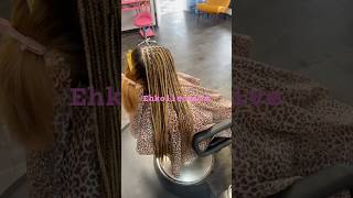 Salon Lyfe #cosmetologist #fyp #hair #mississippi #knotless #micros #braids