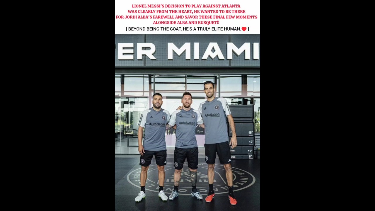 Messi's a truly elite Human❤️🥹