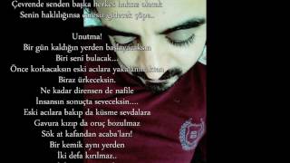 Can YÜCEL - Unutma (Seslendirme : Deniz BUDAK)