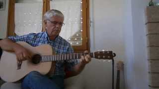 Une belle histoire ( guitar cover - Tab -  ) Michel Fugain