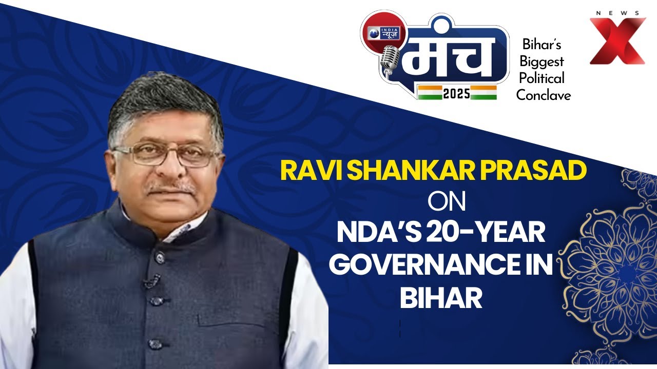 NDA’s 20-Year Governance in Bihar | Ravi Shankar Prasad Insights | India News Manch