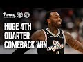 HUGE 4th quarter comeback win in John Wall’s return to DC | LA Clippers