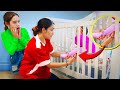 Our BABY Got Her LEG Stuck In The Crib!! *Very Painful* | Jancy Family