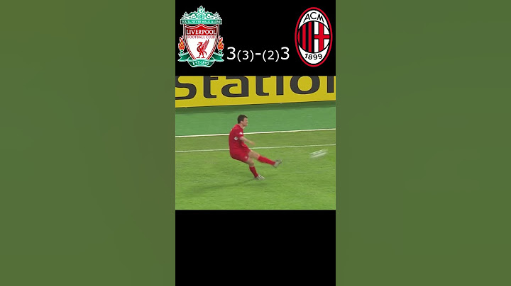 FINAL 2005 UEFA Champions League LIVERPOOL-MILAN #shorts