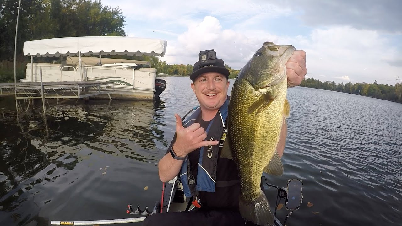 Playful Juvenile Loon While Kayak Bass Fishing – St. Joseph Minnesota
